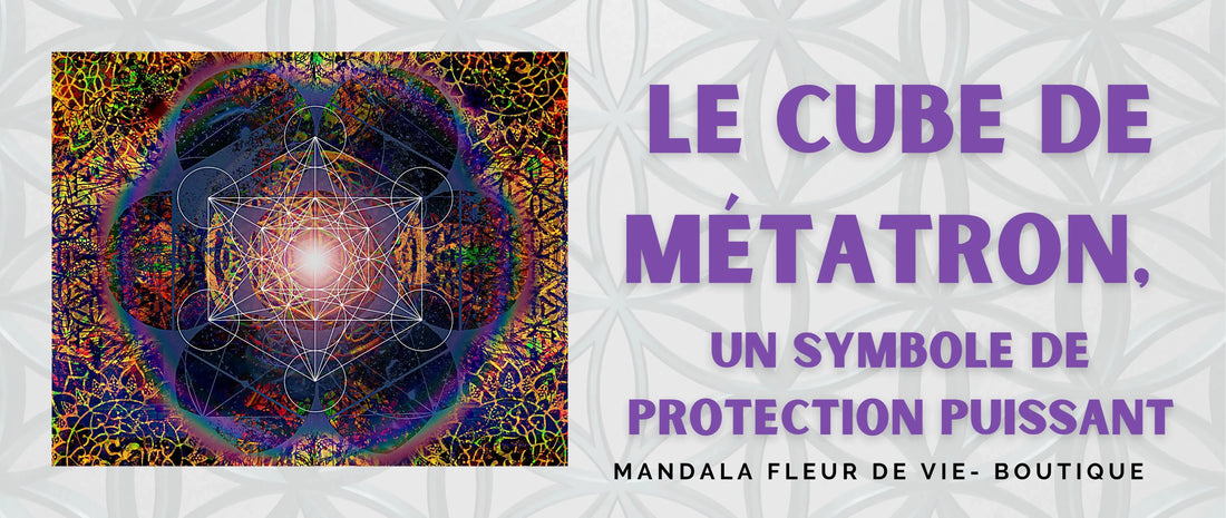 cube Metatron- Mandala Fleur de vie