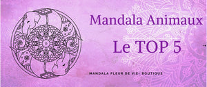 Mandala Animaux : le TOP 5