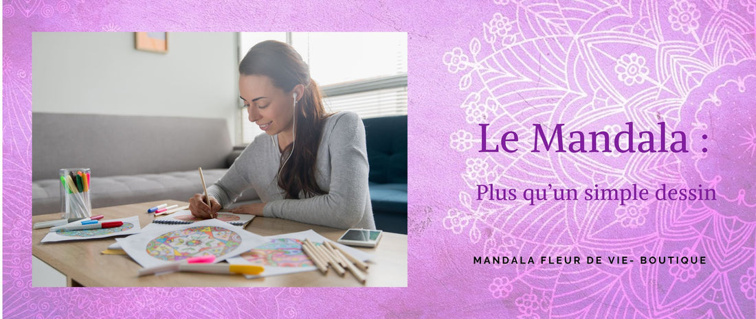 Mandalas: Plus Qu'un Simple Dessin - Mandala Fleur de vie