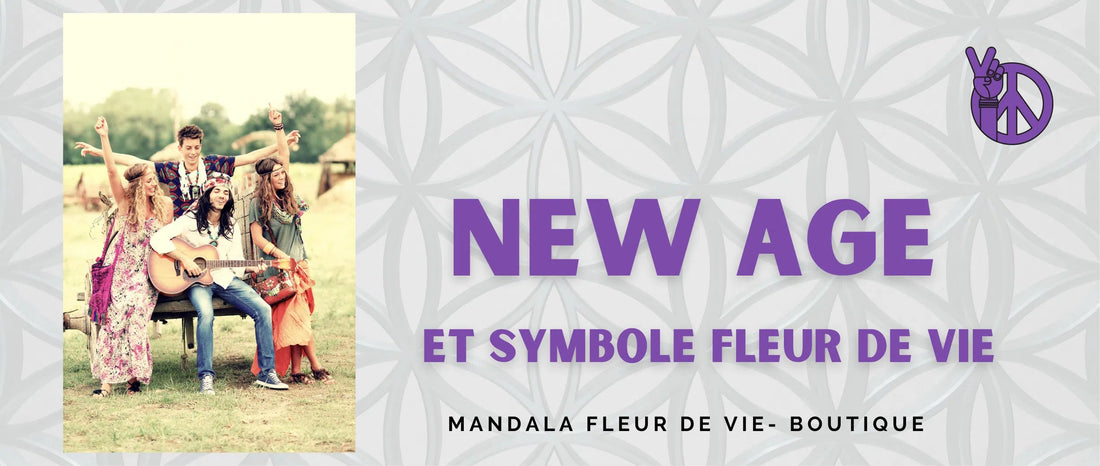 New Age & Symbole Fleur de Vie - Mandala Fleur de vie