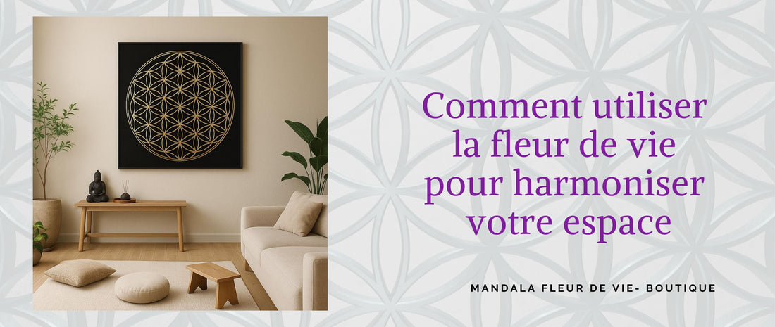 Fleur de vie tableau