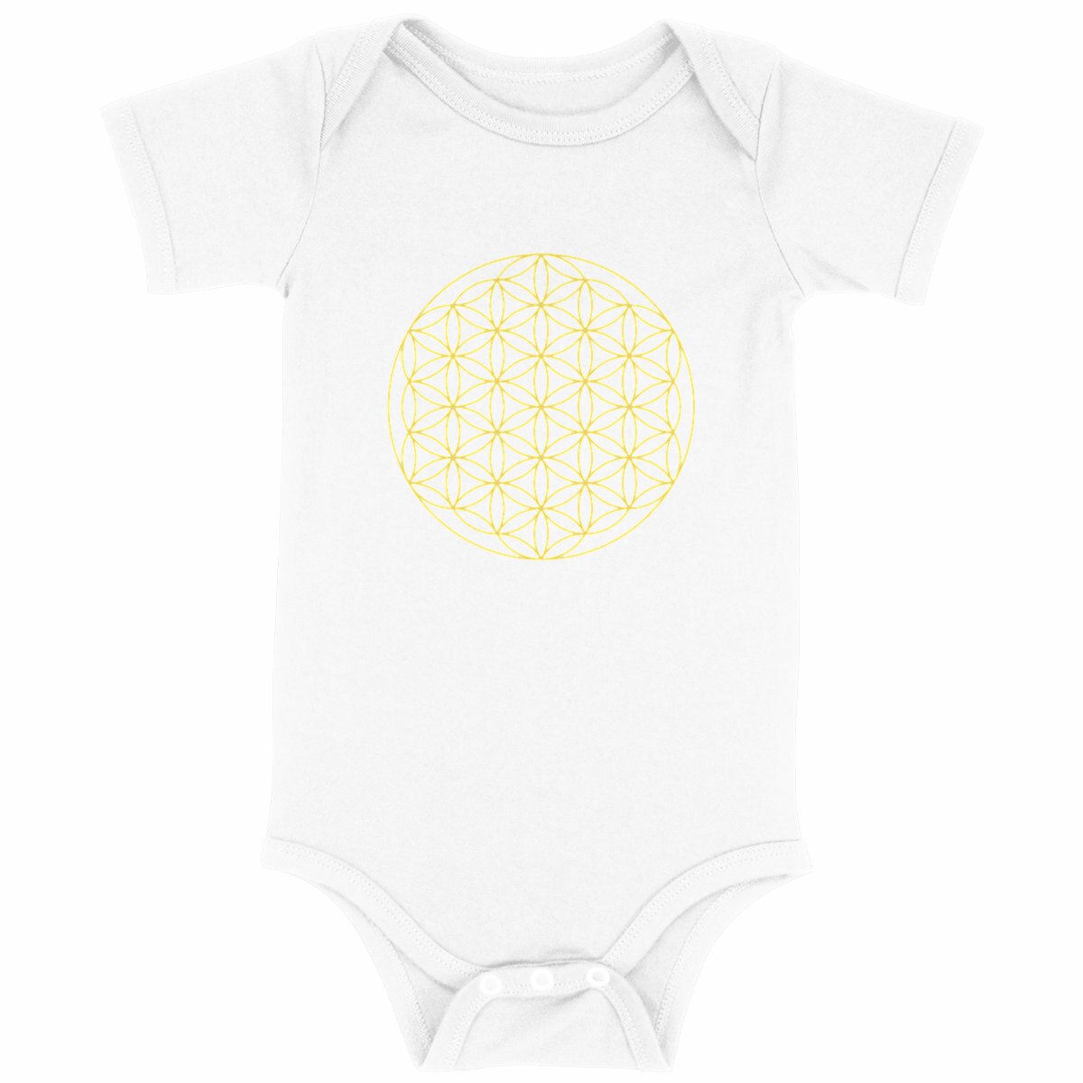 Body Bébé Fleur de Vie - face_blanc