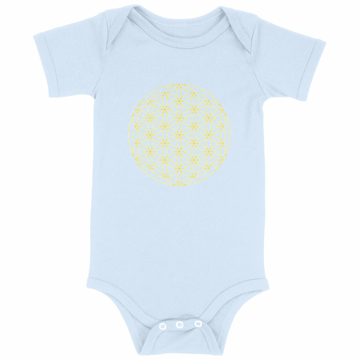 Body Bébé Fleur de Vie - face_bleu
