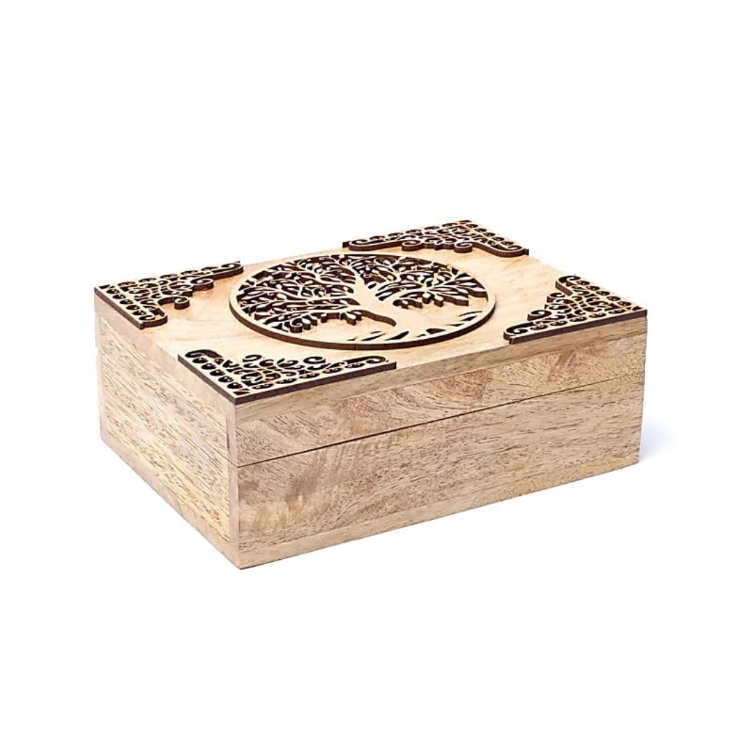 bois boite arbre de vie