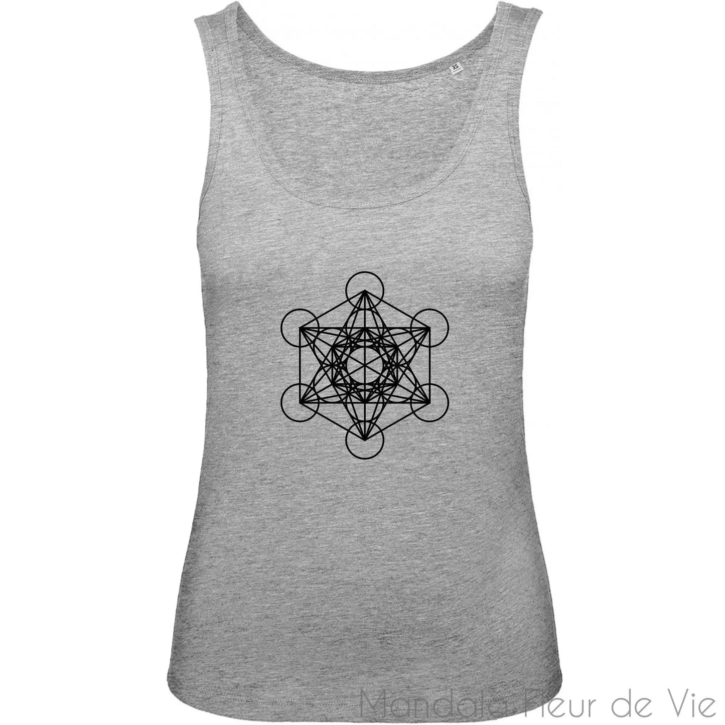 Débardeur Femme Cube de Métatron