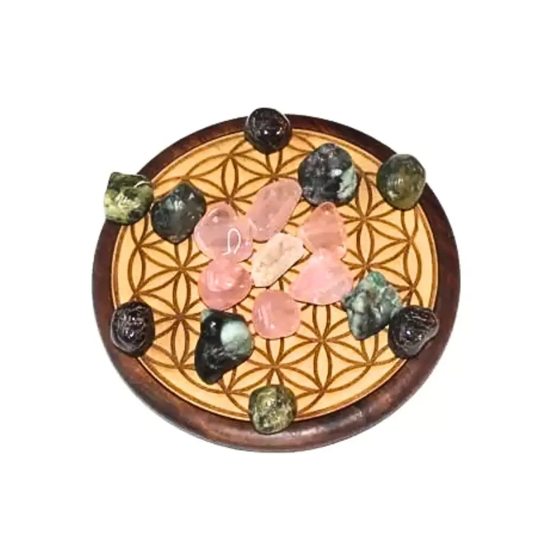 grilles de cristaux