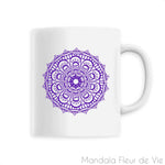 Mug en Céramique <br> Mandala Violet