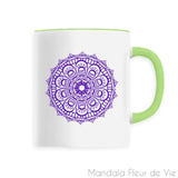 Mug en Céramique <br> Mandala Violet