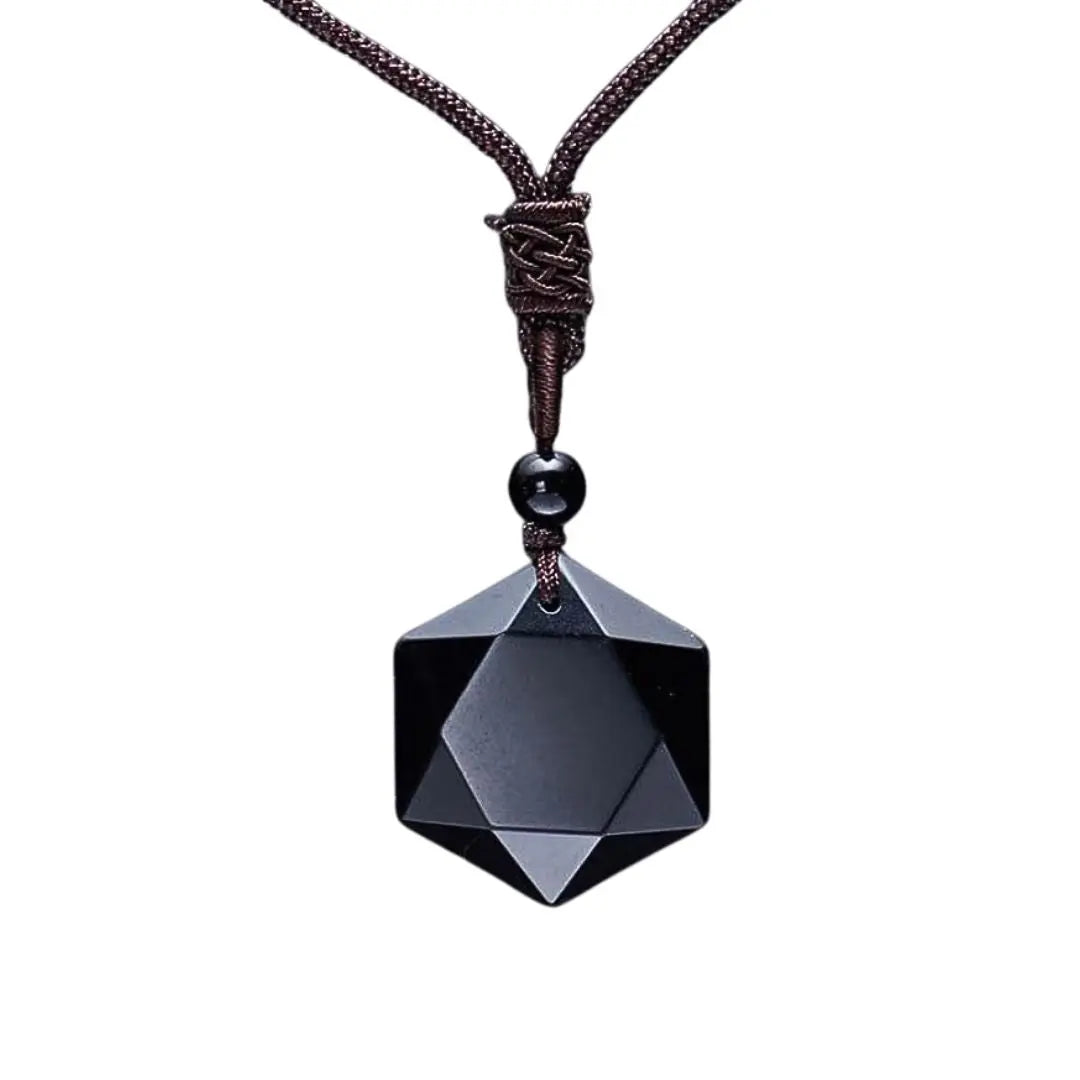 Pendentif Etoile de David Mandala Fleur de vie