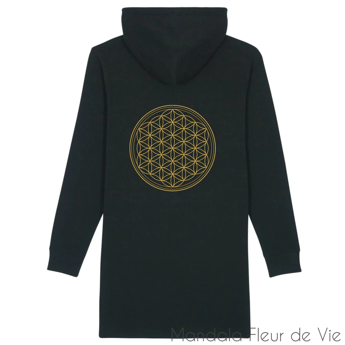 Robe Mandala Fleur de Vie Or Mandala Fleur de vie