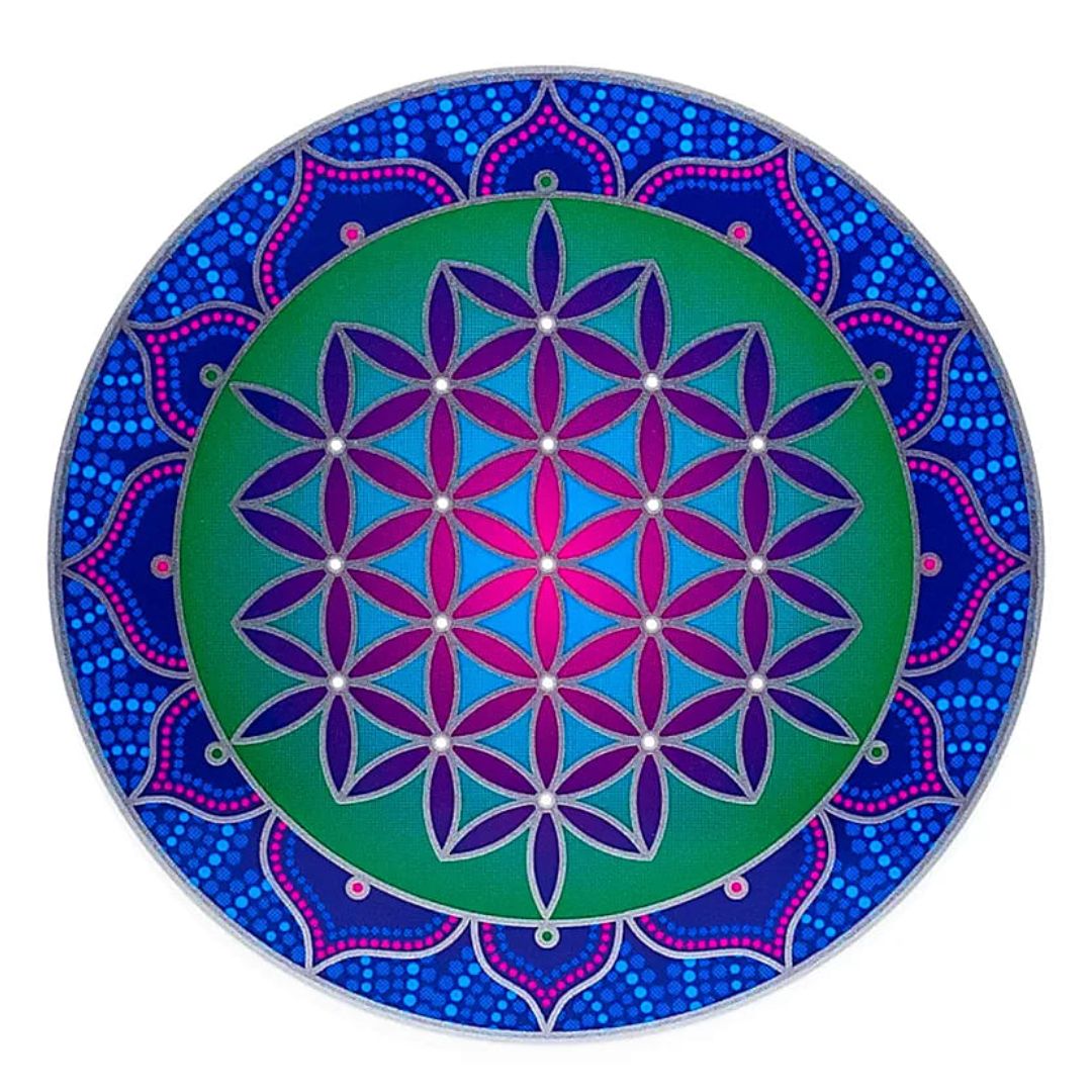 Sticker Fleur de Vie Sacrée Mandala Fleur de vie