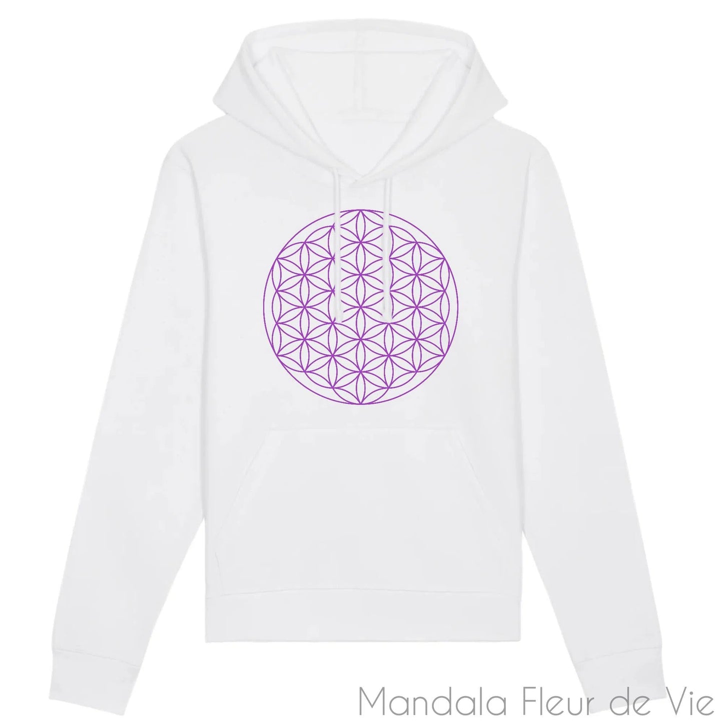 Sweat Made in FranceFleur de Vie Violette