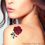 Tattoo Flower & Butterfly Mandala Fleur de vie