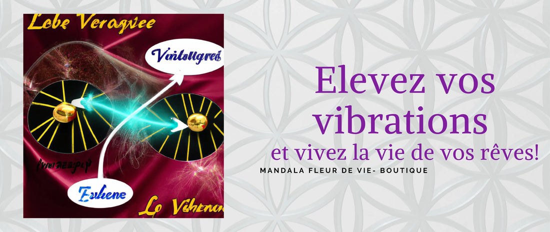 Elevez vos vibrations pour vivre la vie de vos rêves - Mandala Fleur de vie