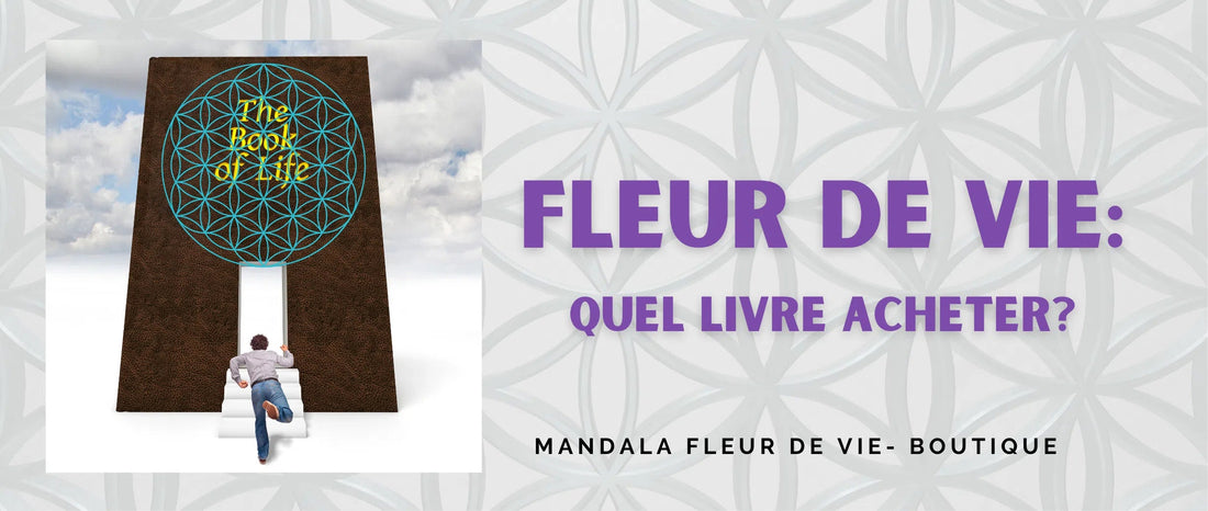 Fleur de vie : quel livre acheter? - Mandala Fleur de vie