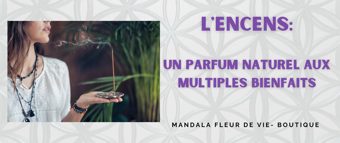 L'encens, un parfum naturel aux multiples bienfaits - Mandala Fleur de vie