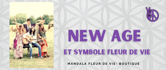New Age & Symbole Fleur de Vie - Mandala Fleur de vie