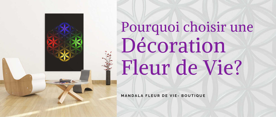 decoration fleur de vie