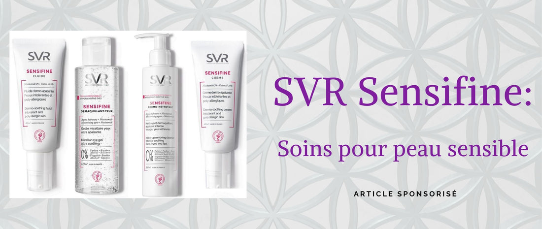 SVR Sensifine : soins pour peaux sensibles - Mandala Fleur de vie