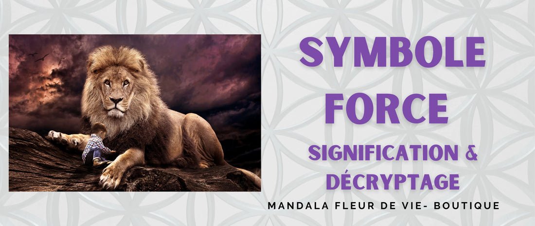Symbole Force : signification & décryptage - Mandala Fleur de vie