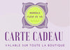 Cartes Cadeaux