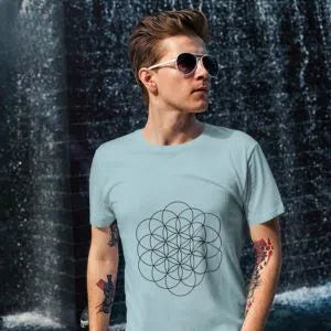 TEE SHIRT HOMME - Mandala Fleur de vie