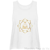 Débardeur court - Mandala Lotus Bouddha Mandala Fleur de vie