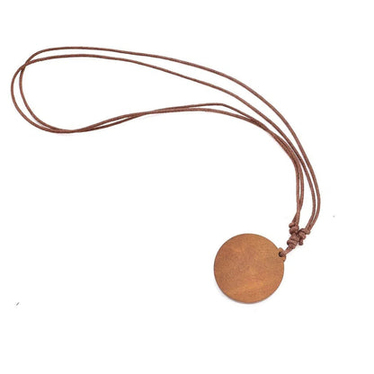 Arbre de Vie Bois Collier - Mandala Fleur de vie