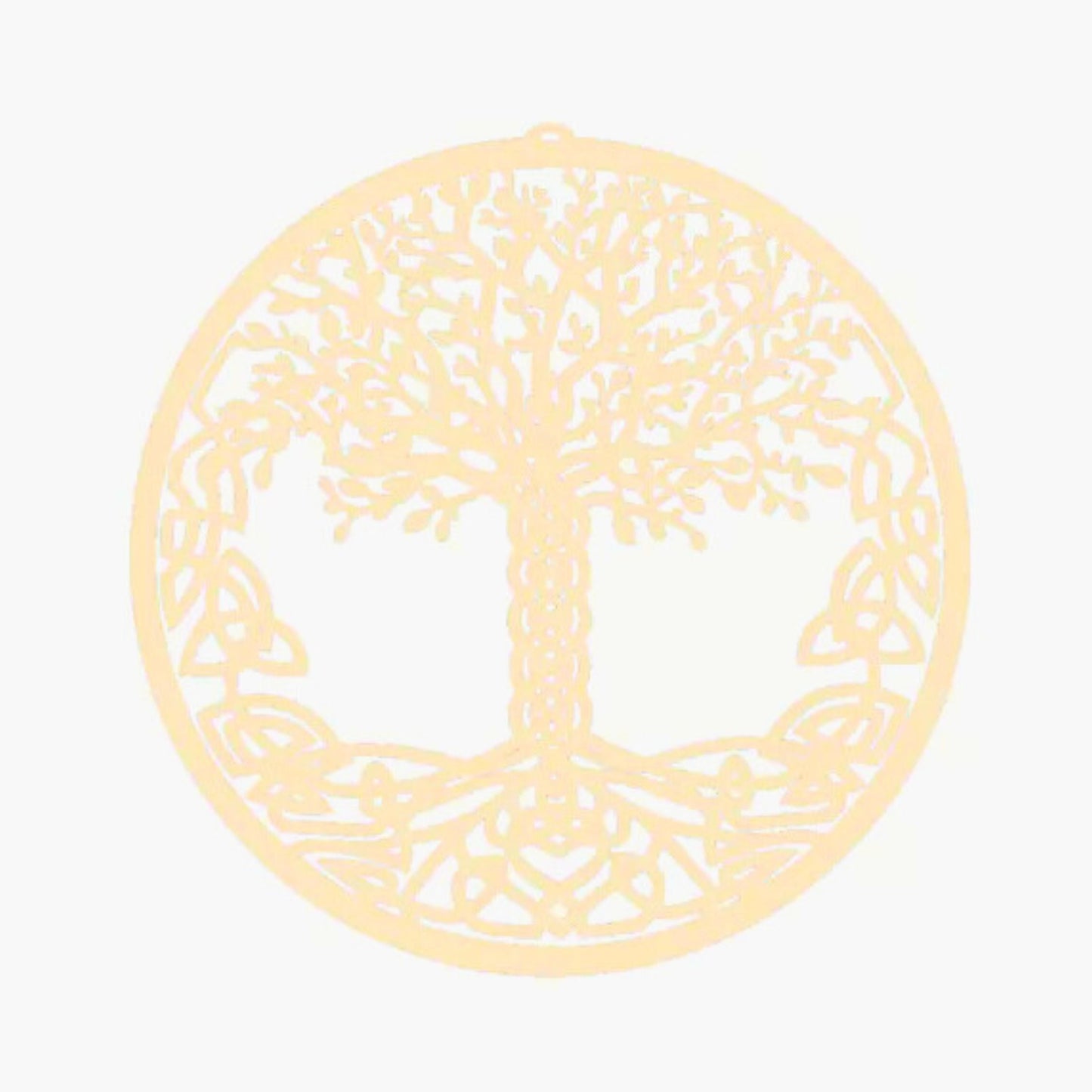 Arbre de Vie en Bois 20 cm Mandala Fleur de vie
