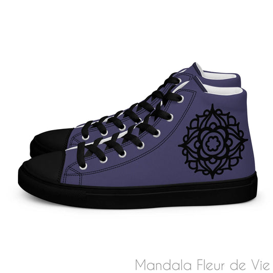 Baskets Femme <br>Mandala - Mandala Fleur de vie