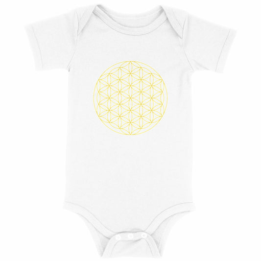 Body Bébé Fleur de Vie - face_blanc