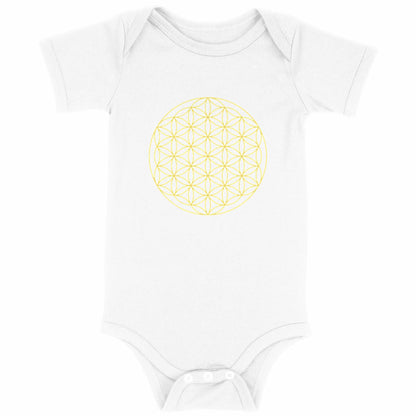 Body Bébé Fleur de Vie - face_blanc