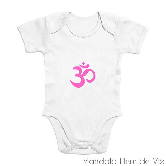 Body Bébé Mandala Om Mandala Fleur de vie