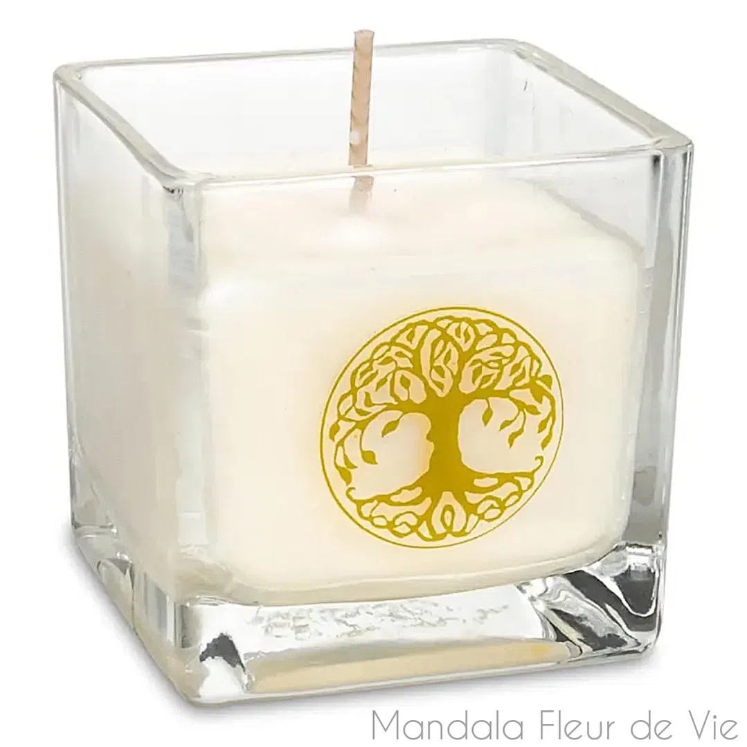 Bougie Arbre de Vie - Mandala Fleur de vie