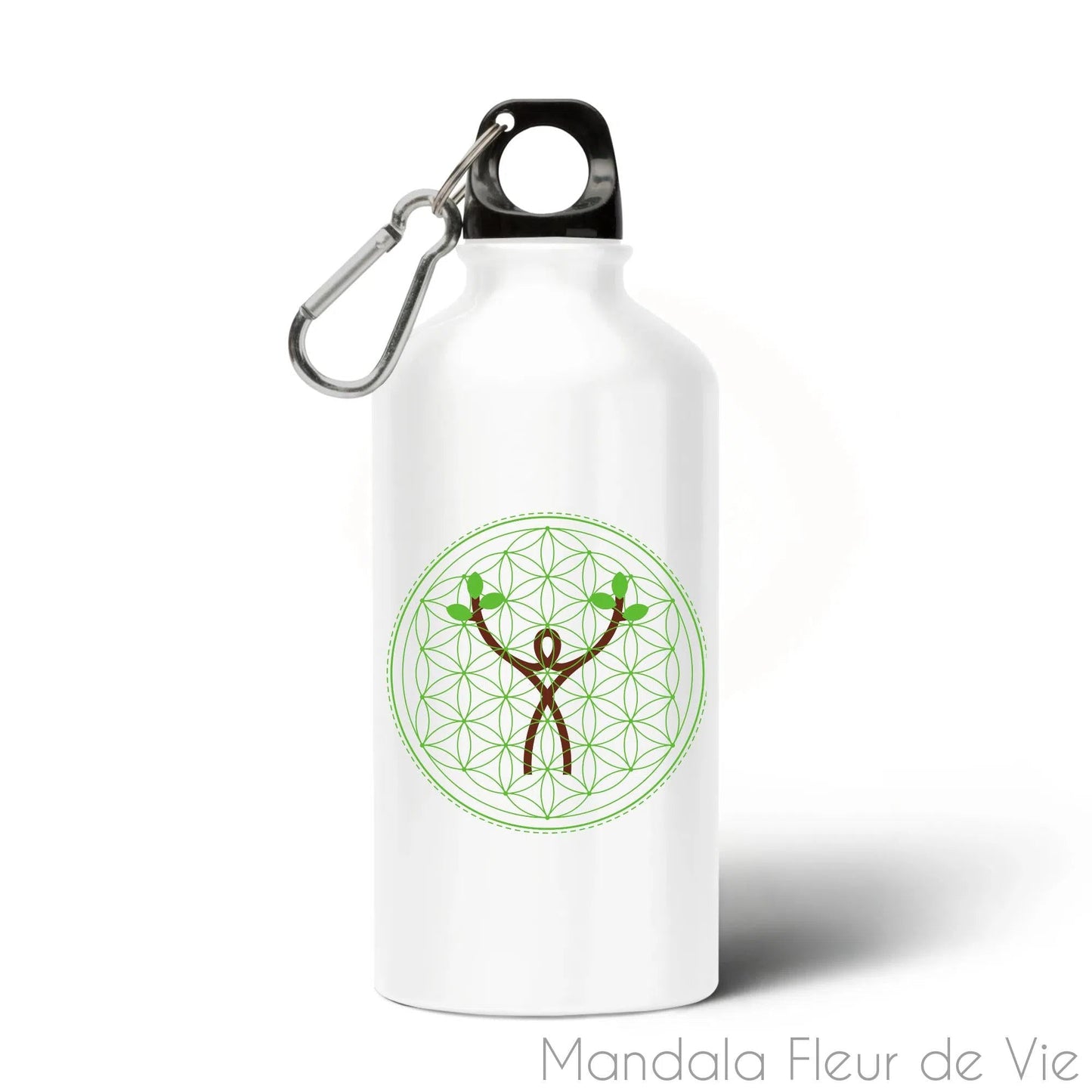 Bouteille Mandala Fleur de Vie & Arbre de Vie