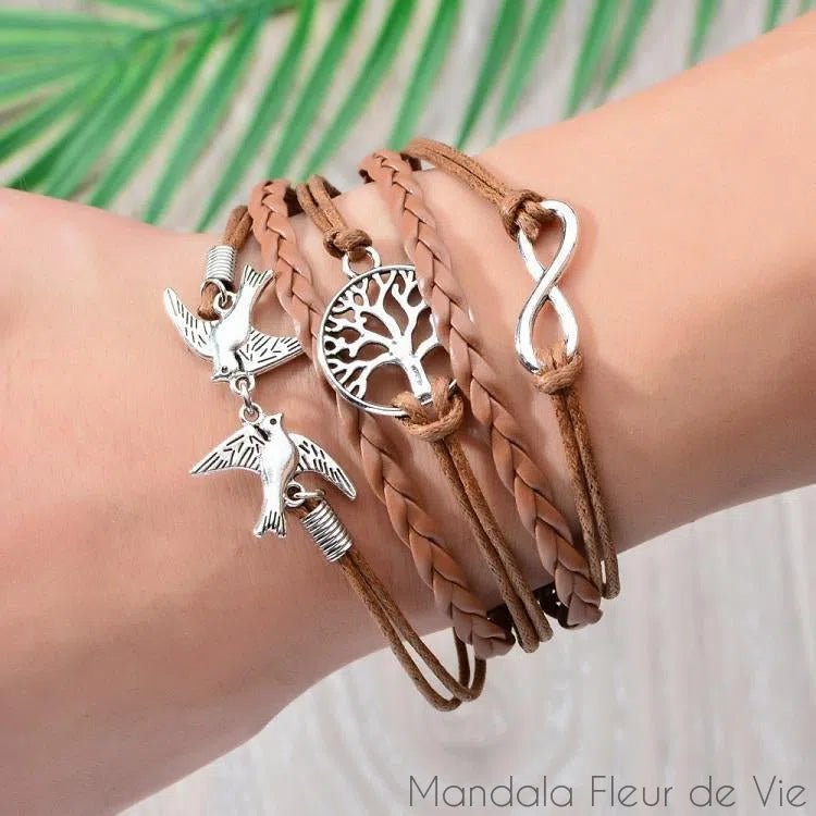 Bracelet Charm Arbre de Vie