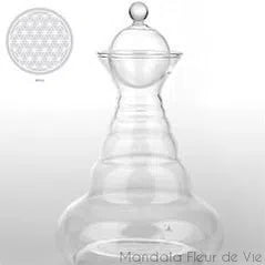 Carafe Fleur de Vie Alladin Blanche -1.3L