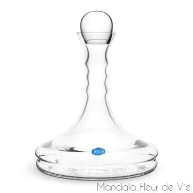 Carafe à vin Fleur de Vie Blanche