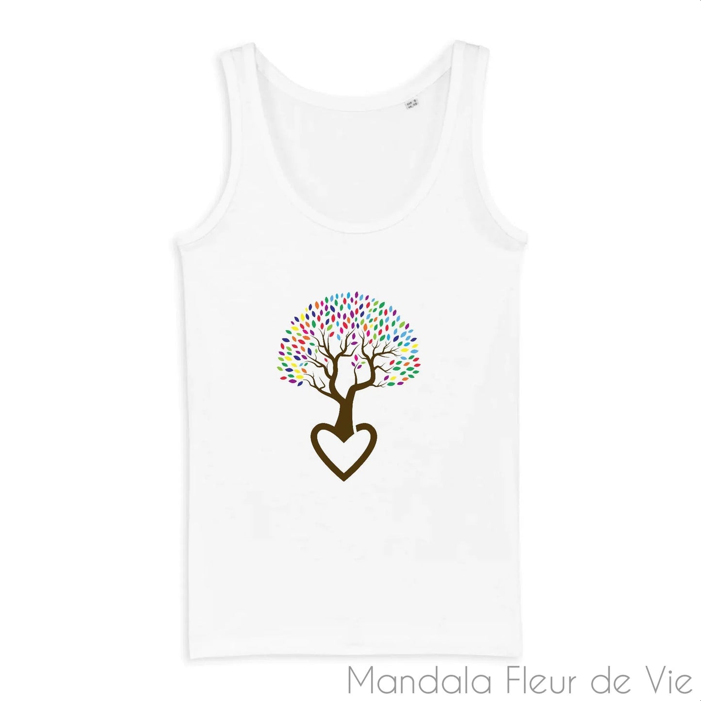 Débardeur Femme Arbre de Vie Gaia - Mandala Fleur de vie