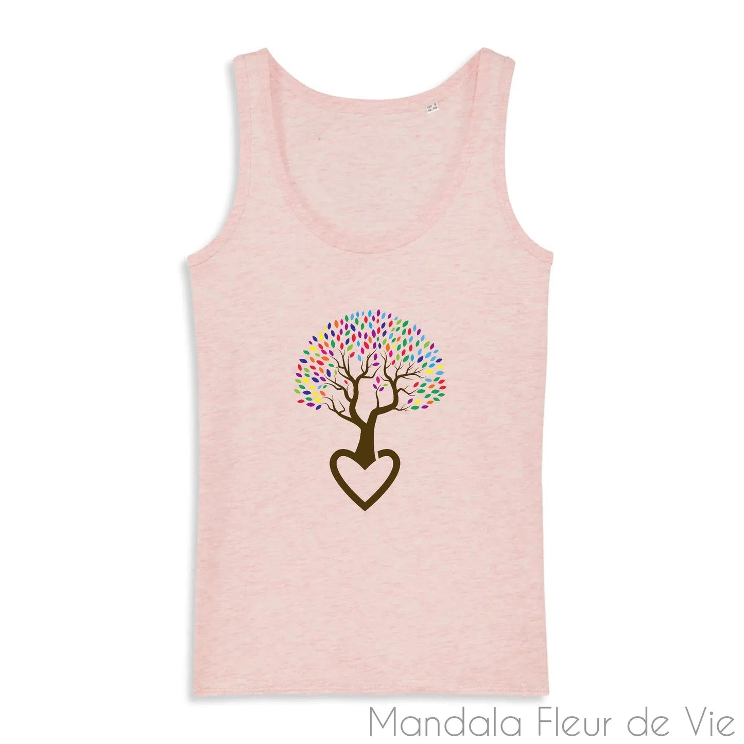 Débardeur Femme Arbre de Vie Gaia - Mandala Fleur de vie