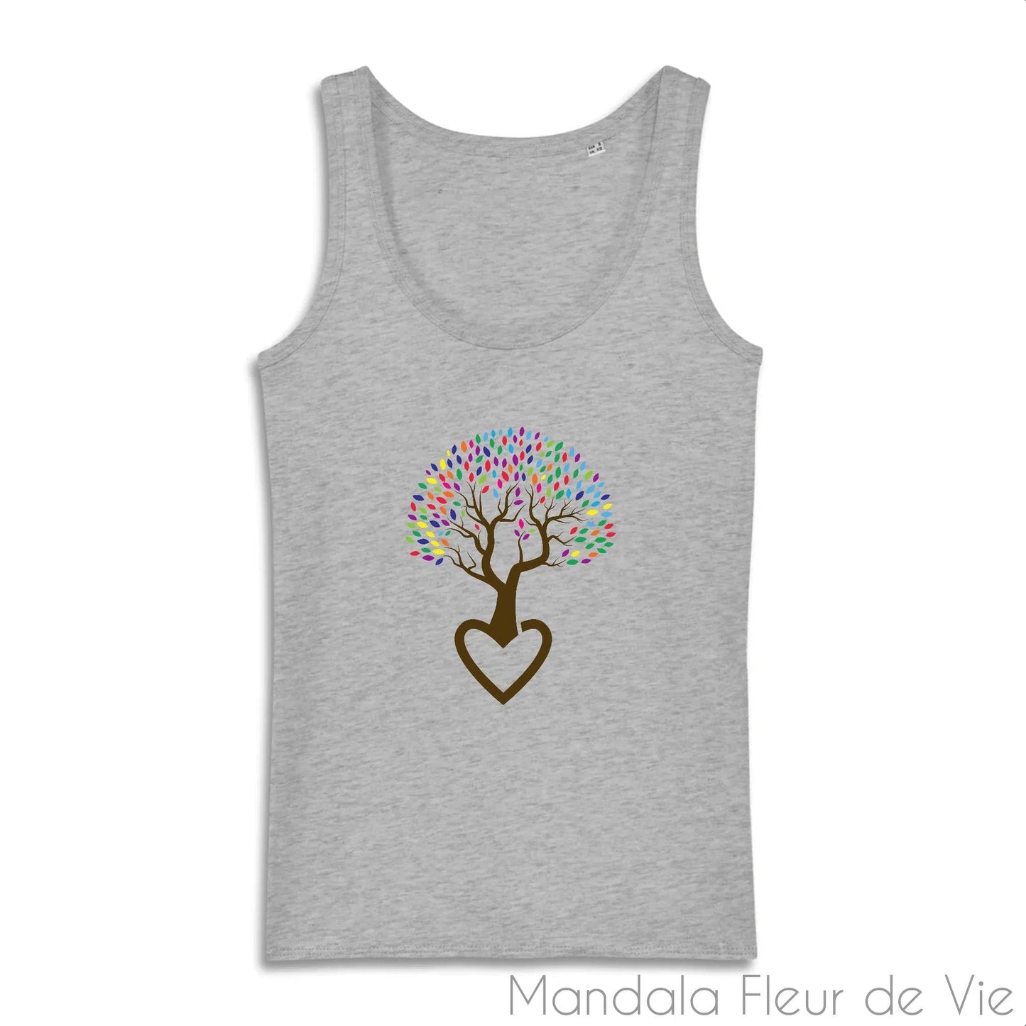 Débardeur Femme Arbre de Vie Gaia - Mandala Fleur de vie