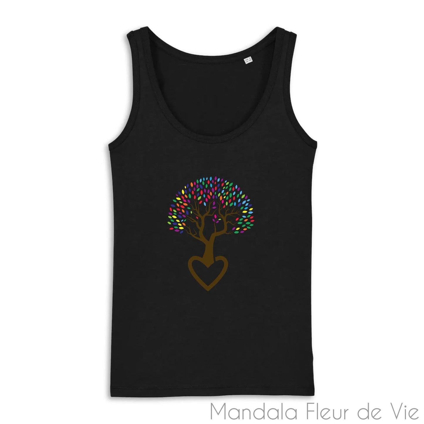 Débardeur Femme Arbre de Vie Gaia - Mandala Fleur de vie