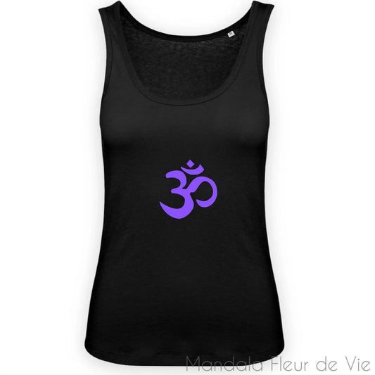 Débardeur Femme Mandala Om Violet