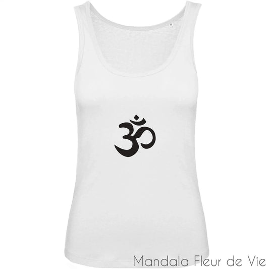 Débardeur Femme Om Mandala Fleur de vie