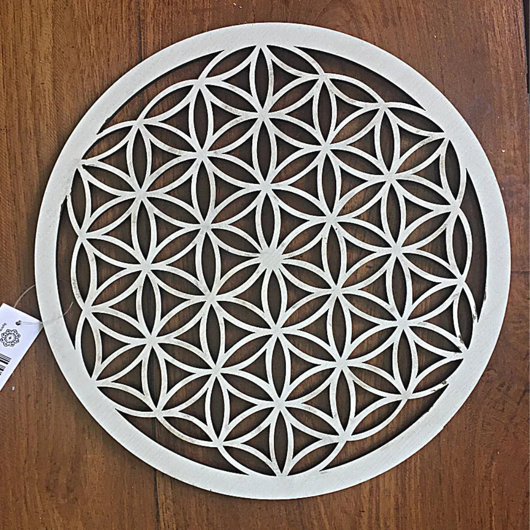 Fleur de Vie en Bois -20cm - Mandala Fleur de vie