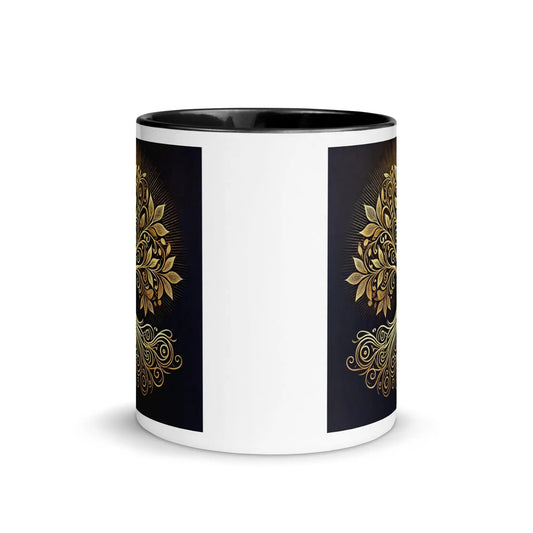 Mug Arbre de Vie Or Mandala Fleur de vie