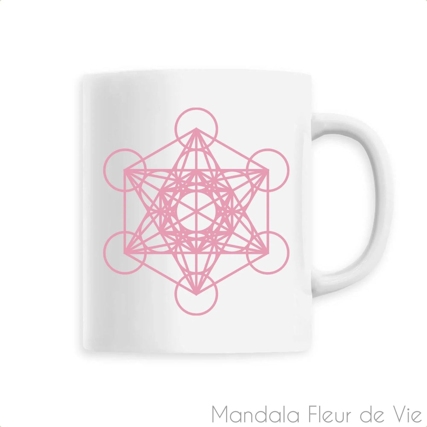 Mug Cube de Métatron Rose