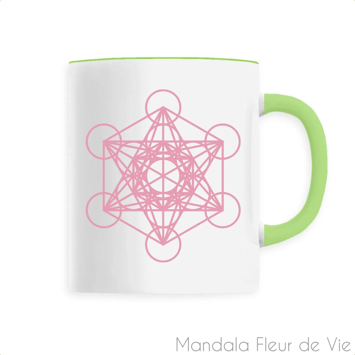 Mug Cube de Métatron Rose