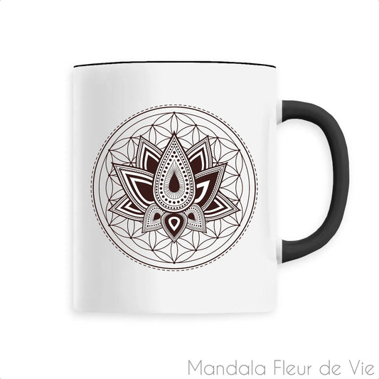 Mug Fleur de Vie & Fleur de Lotus