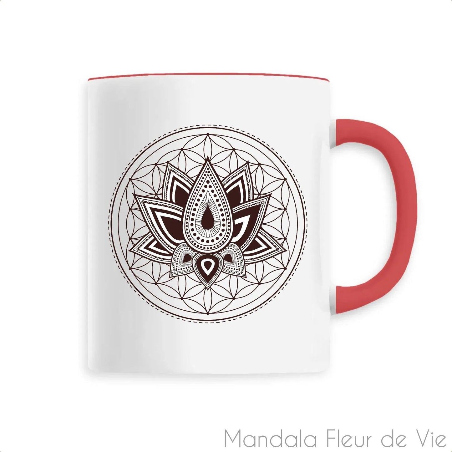 Mug Fleur de Vie & Fleur de Lotus